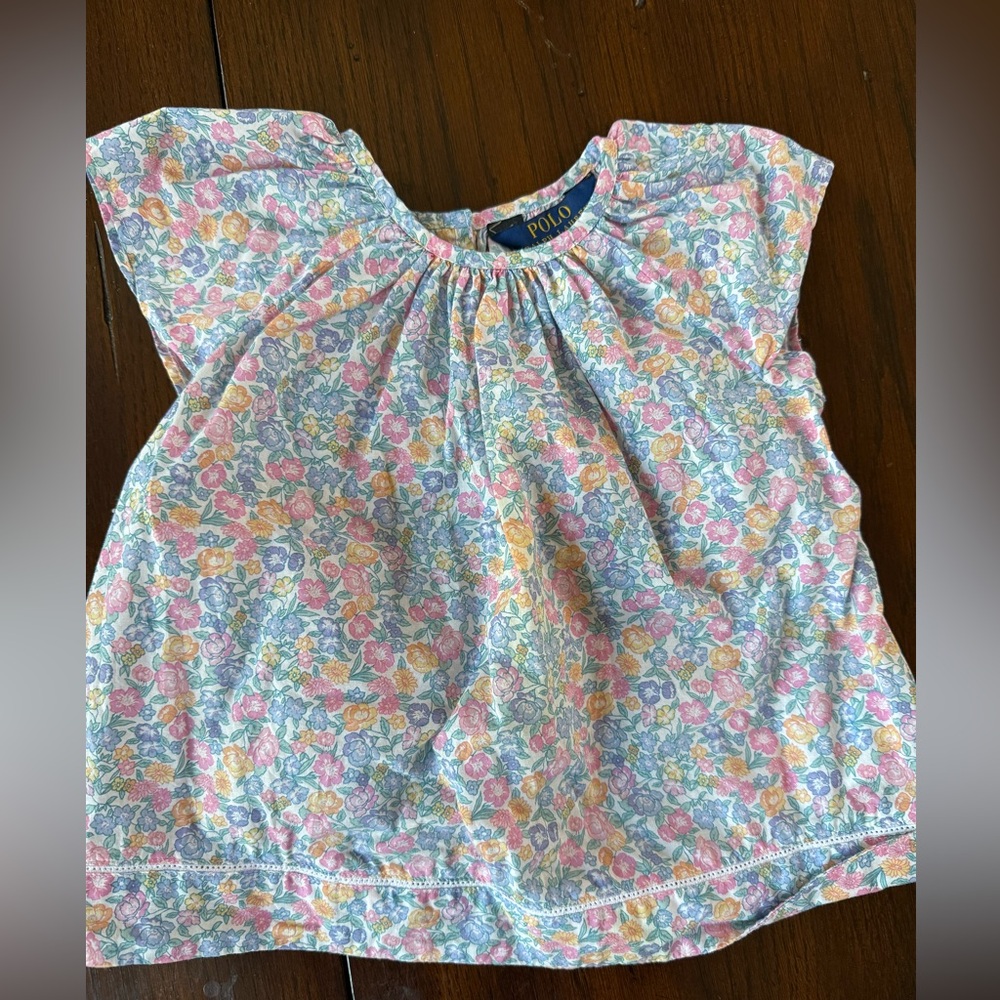 Polo Ralph Lauren Girls toddler size 4 shirt
